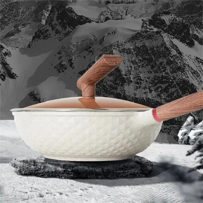 32 см Maifanshi антипригарная сковорода плоская жарочная бытовая индукционная плита