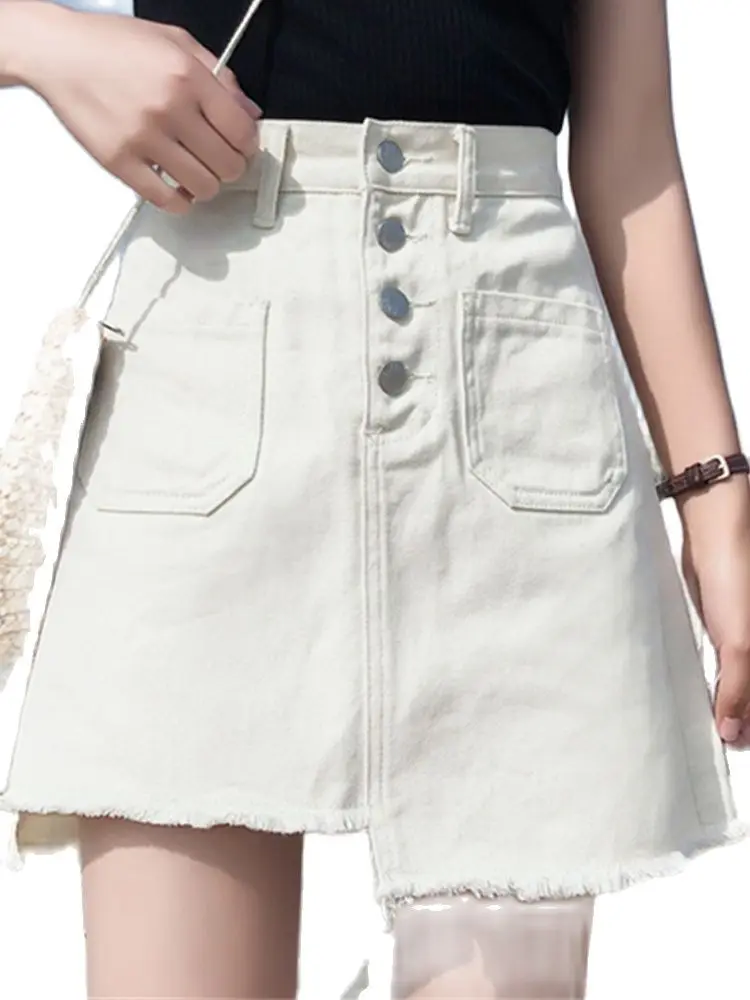 

Женская Повседневная юбка-трапеция с завышенной талией