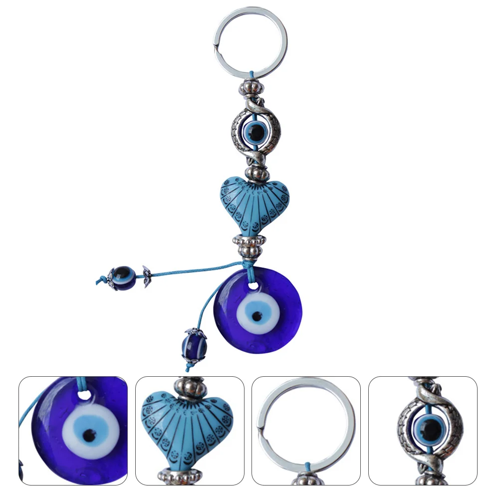 

Blue Eye Key Holder Exquisite Keychain Fashionable Key Ring for Decor Use