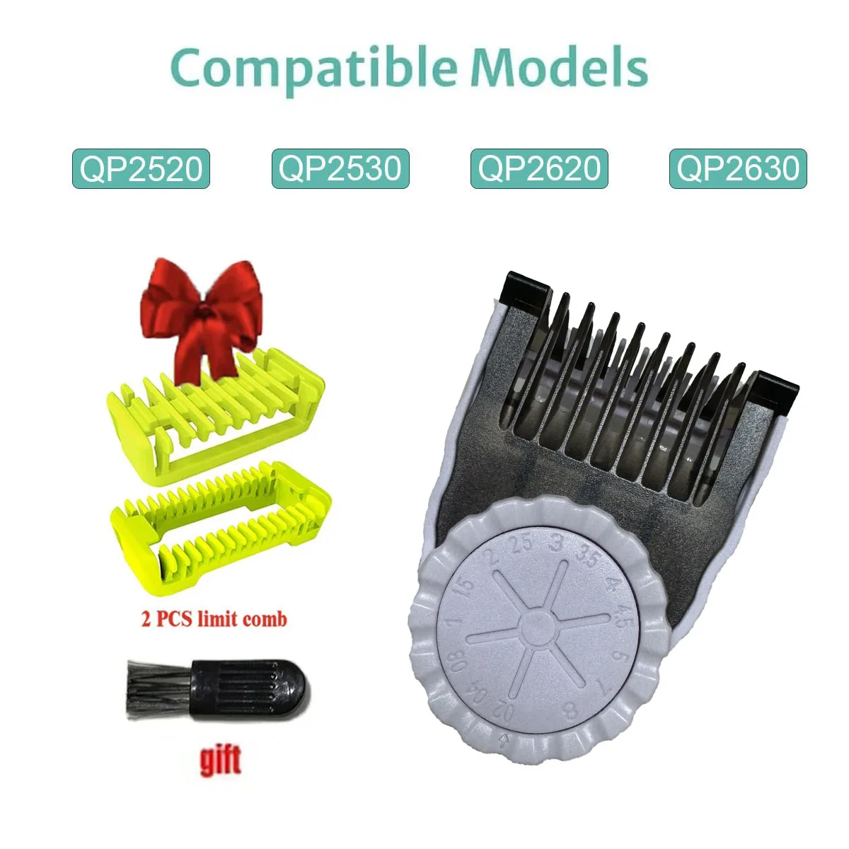 Направляющая расческа для одного лезвия QP2520 QP2530 QP2630 электробритва триммера 14