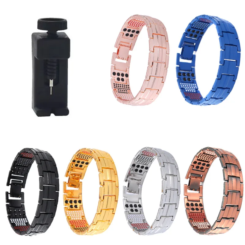 Yunjin American Time Съемный многоточечный браслет с отрицательными ионами мужской из