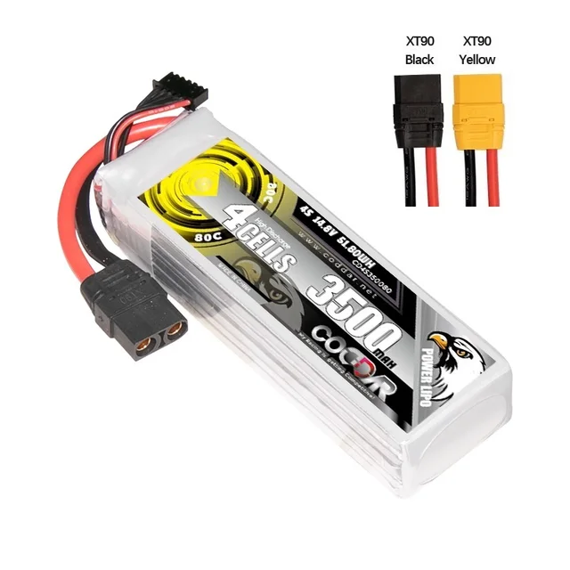 CODDAR 4S 14.8V 3500mAh 80C Lipo XT90