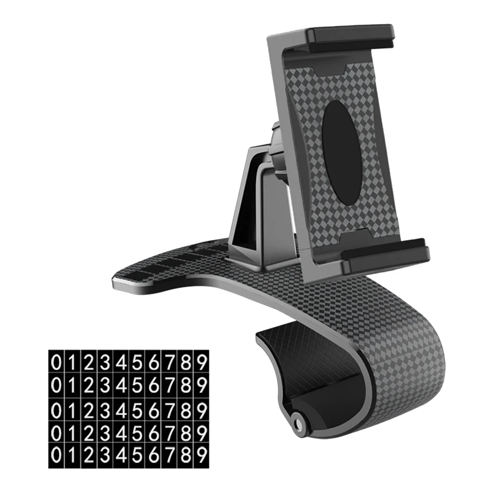 

Navigator Multifunctional Car Mobile Phone Stand Non-slip Clip Dashboard PC Material