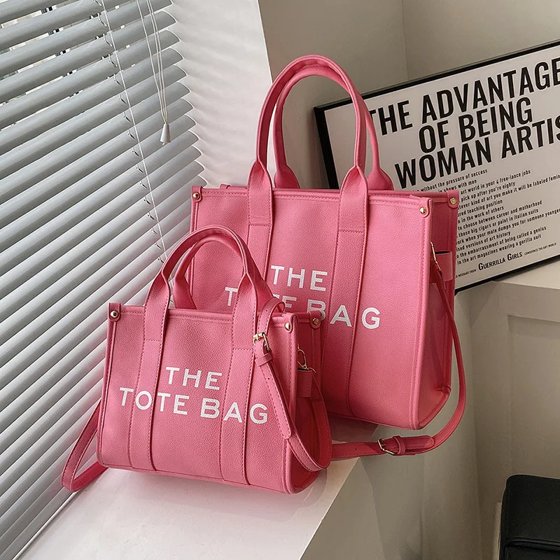 Women's Tote Bag 2023 Trend PU Leather Handbag High Quality Brand Large Capacity Crossbody Bags Ladies Shoulder Bag Bolsas