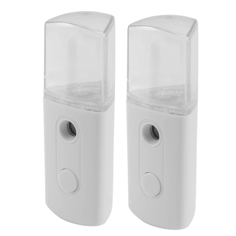 

2X Facial Moisturizing Beauty Instrument USB Charging Portable Nano Mist Spray Atomization Misting Device Beauty Tool