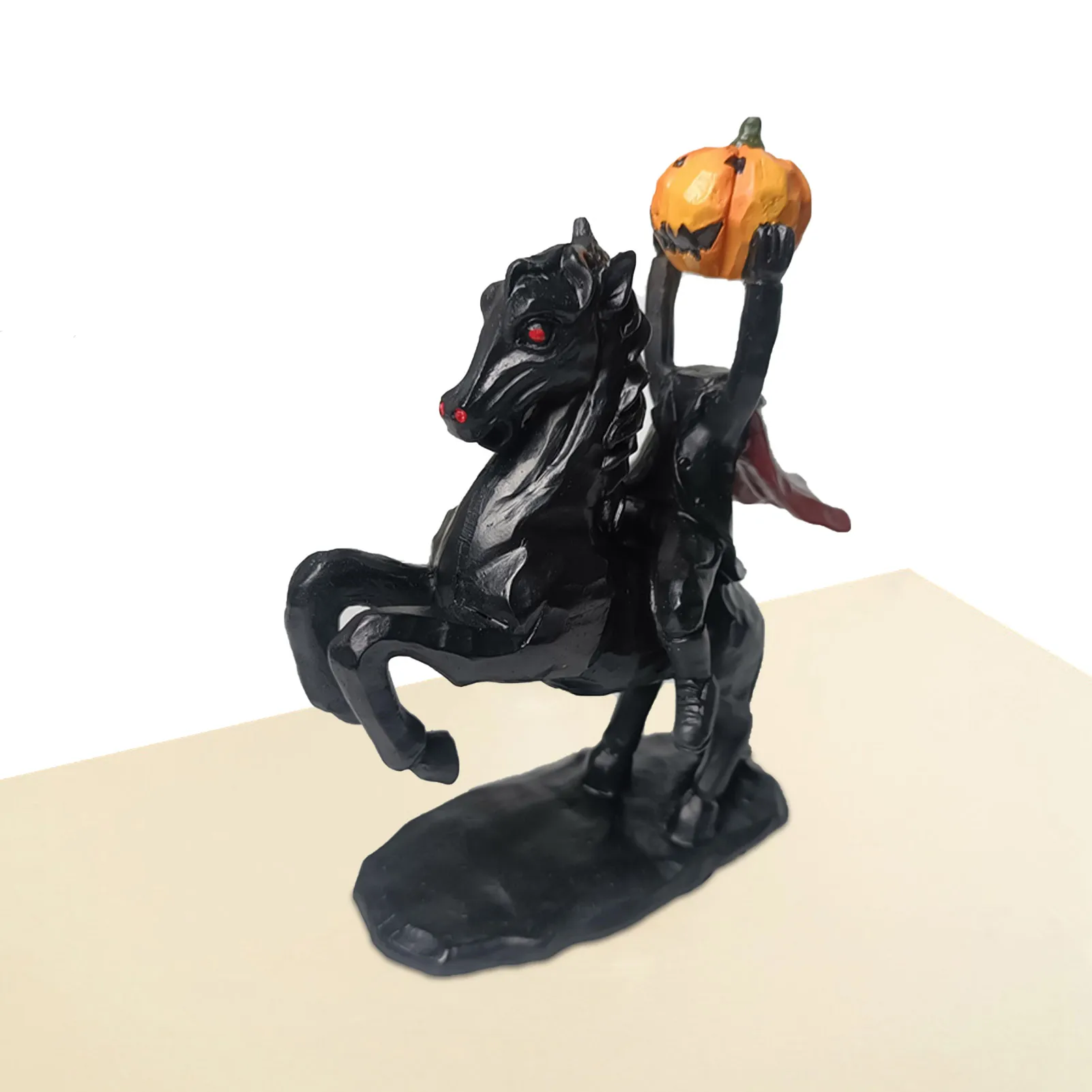 

Headless Horseman With Pumpkin Statue Headless Horseman With Pumpkin Sculpture Horror Headless Horseman For Outdoor Indoor