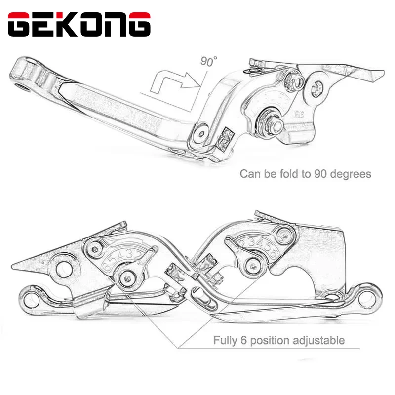 Регулируемая Складная Тормозная муфта для Мотоцикла Bajaj Dominar 400 2017-2024