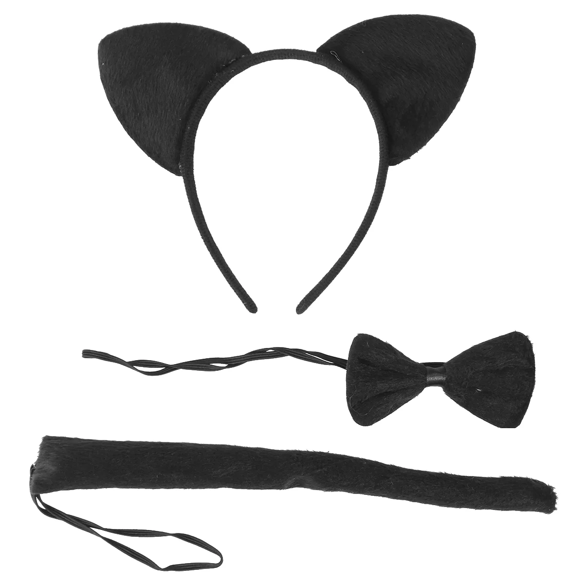 

Cat Cosplay Costume Set Kids Cat Costume Cat Costume for Kids Halloween Headdress Furry Ears Headband Halloween Headdress