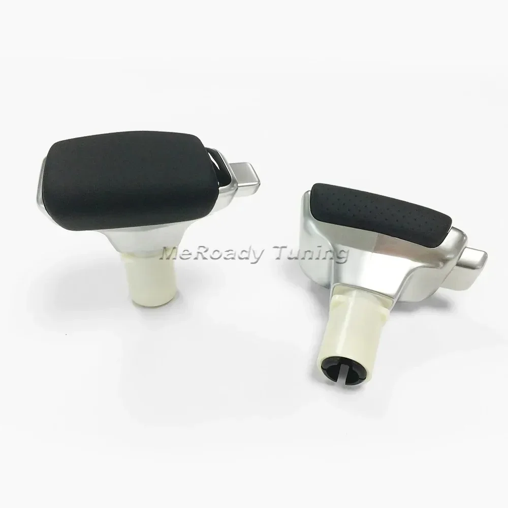 Кожаная ручка переключения передач из АБС-пластика с кнопкой управления рычаг