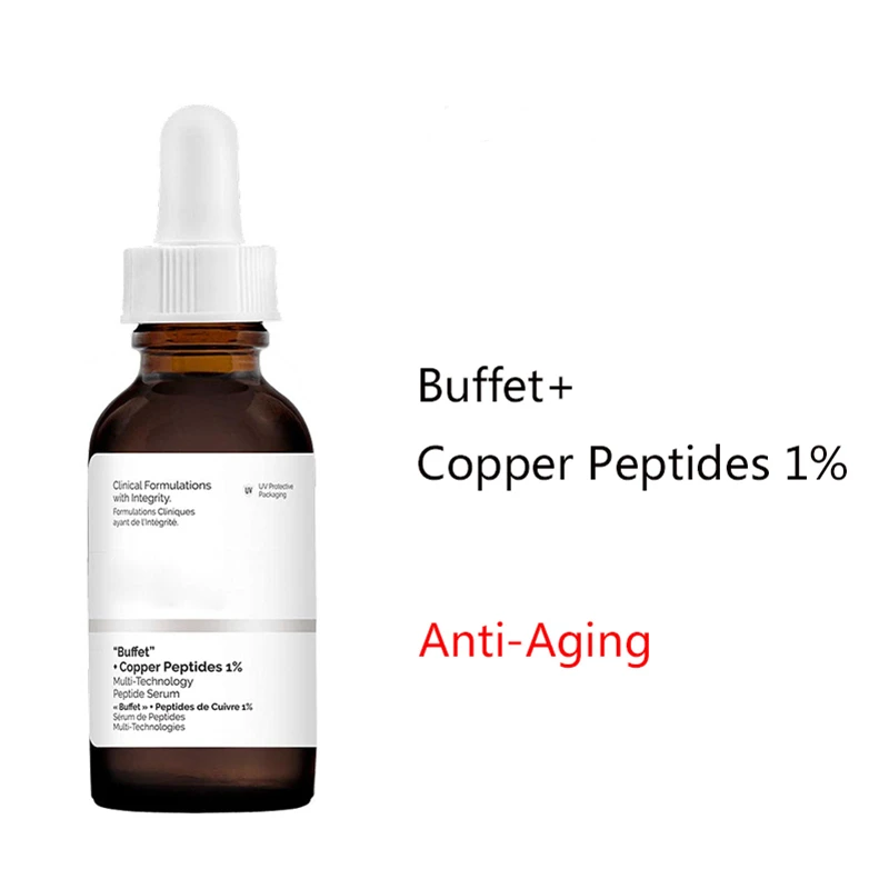 

"Buffet" + Copper Peptides 1% Original Multi-Technology Peptide Serum Anti-Aging Moisturizing Facial Wrinkle Remove