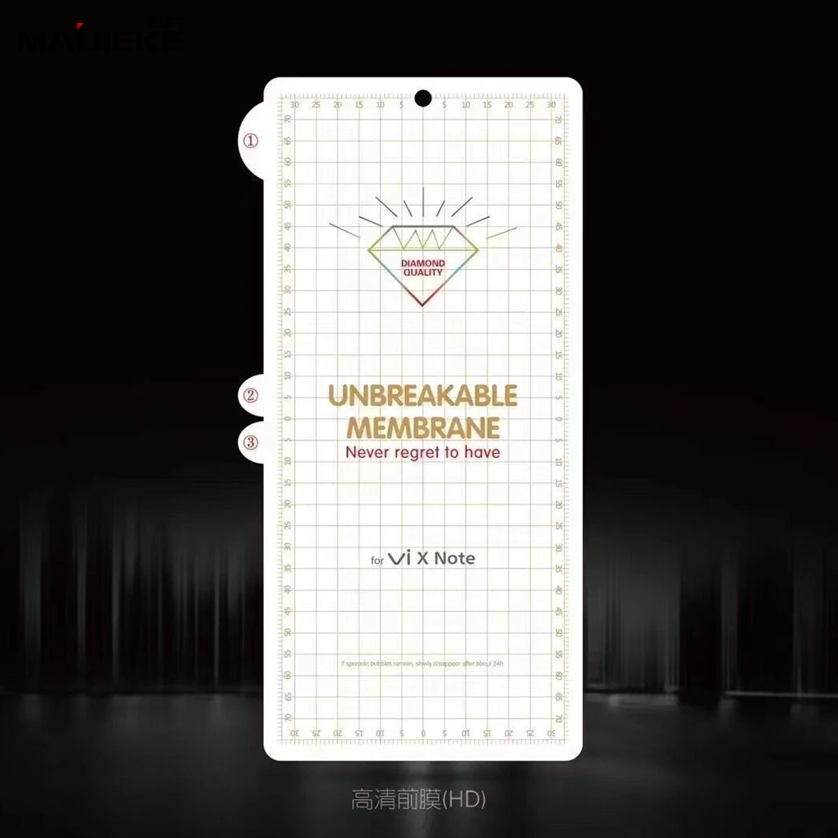 

HD&Matte UnBreakable Membrane Hydrogel Gel Film for VIVO X Note Nano Front Screen Protector Protective film Not Glass