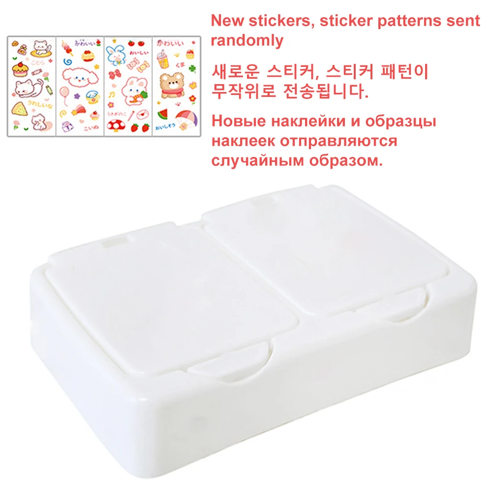 

Пластиковая коробочка для украшений Ins