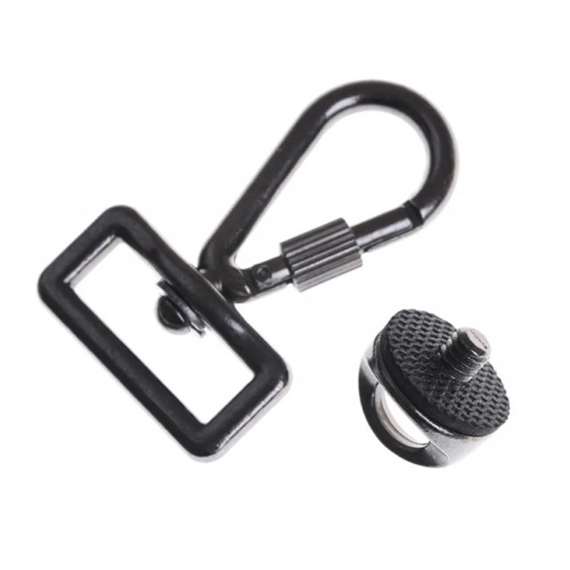 

1/4" Screw Adapter+Connecting Hook For Slr Camera Fast Camera Shoulder Strap Buckle Fast Hook Safety Screw Camera Accessories