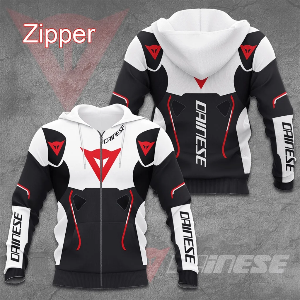 

Men's GP racing team F1 motorcycle hooded Sweatshirt, extreme zip jacket, spring and autumn fashion