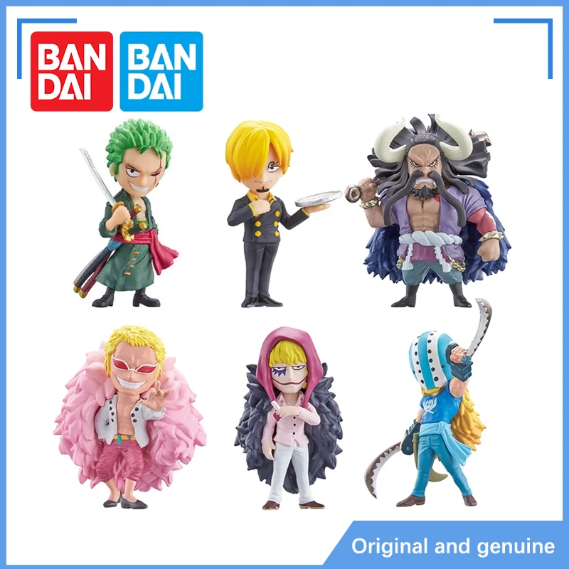 Spot Bandai оригинальная цельная аниме-фигурка Gashapon Doflamingo Sanji экшн-фигурка игрушки для