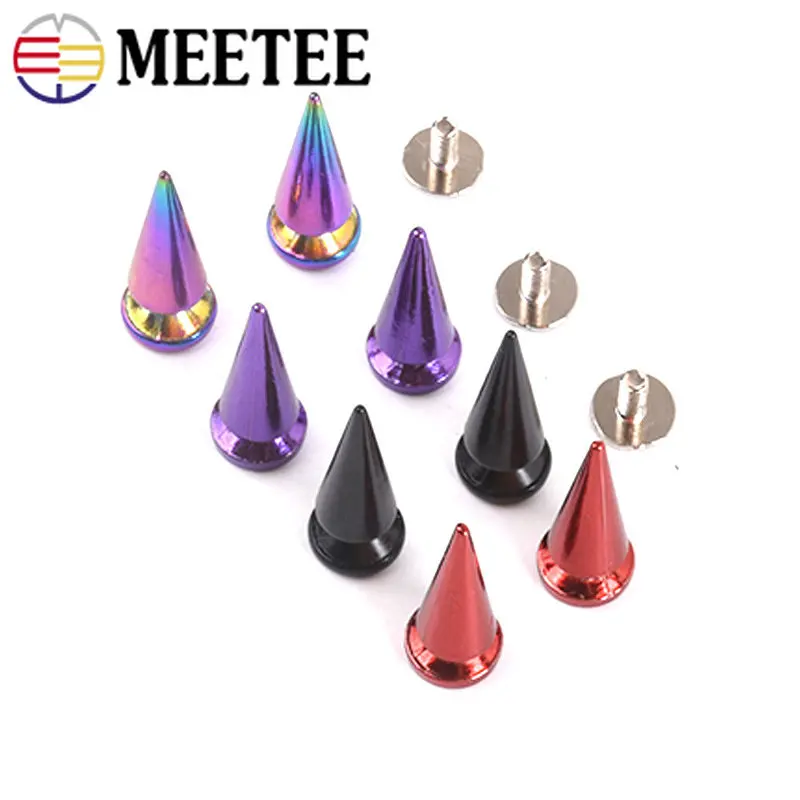 

5/10 шт., металлические заклепки в стиле панк