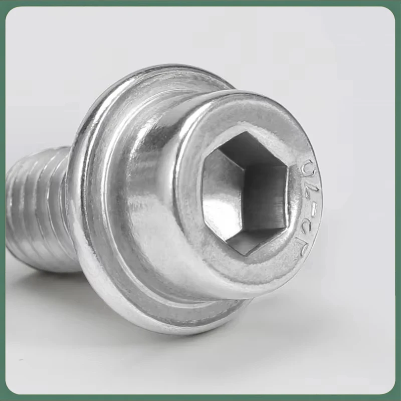 

Винты с фланцевой головкой 304 A2 нержавеющая сталь M3-M12 с шайбой 5-60 мм