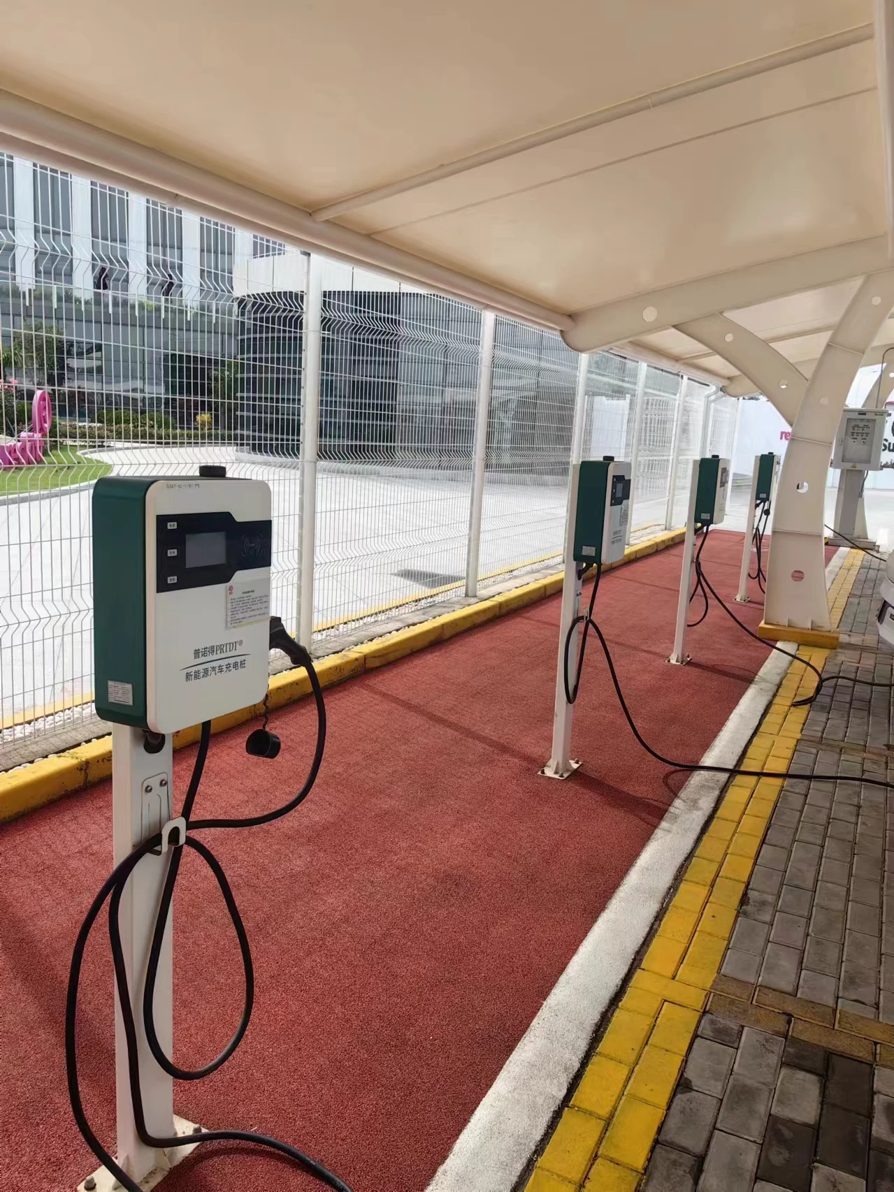 AC 7KW держатель Тип 2 Однофазное зарядное устройство EV Автомобильная зарядная