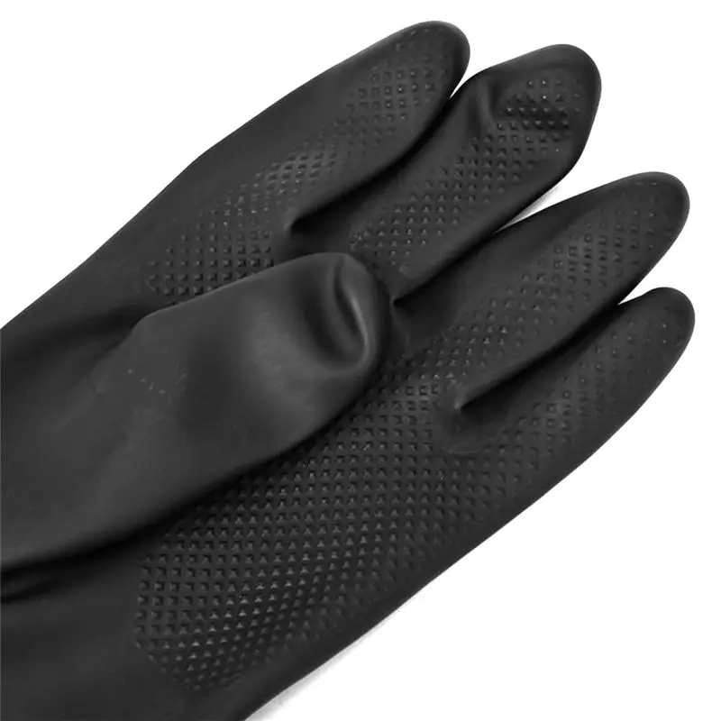 Фото Перчатки для пескоструйной обработки Blast Rubber, 60 см, черные, прочные, для пескоструйных аппаратов и камер, запчасти для пескоструйщиков №5