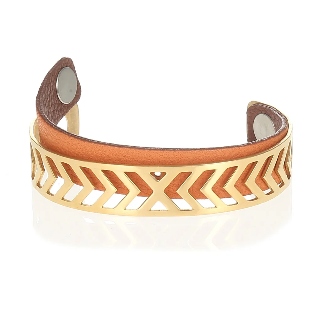 Yoiumit модные сменные кожаные браслеты-манжеты Manchette Femme Bijoux DIY неожиданные браслеты