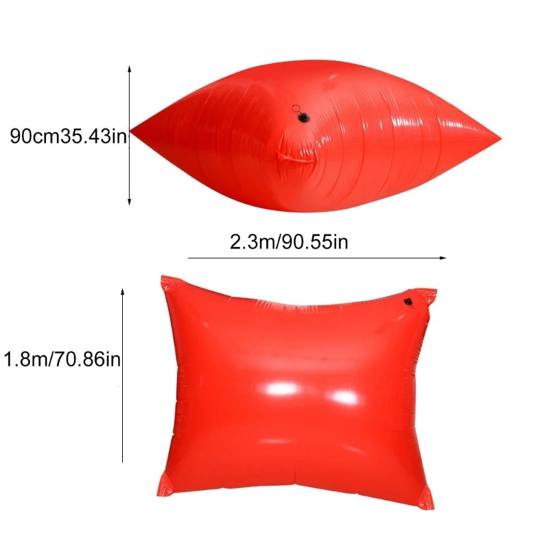 Воздушная подушка подушки для наземного бассейна. Закрывающие зимнего бассейна