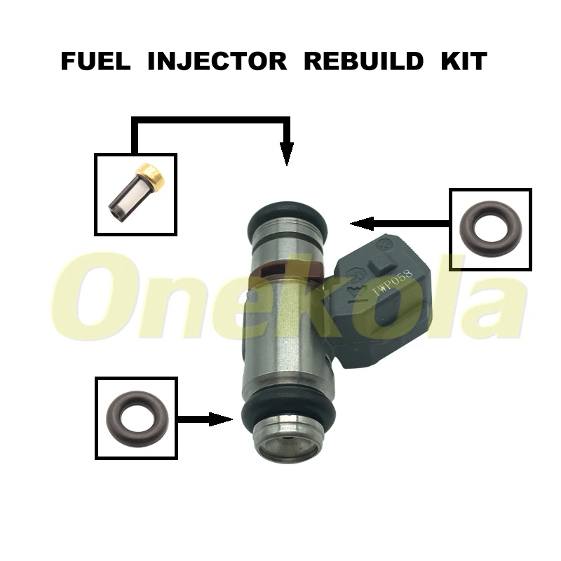 

Fuel Injector Repair Kits for VW GOLF IV POLO LUPO 1.4 16V 1999-2005 IWP058 IWP-058