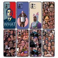 the office tv show mobile phone shell for xiaomi mi 12 12x 11t x4 nfc m3 f3 gt m4 pro lite ne 5g poco m3 m4 x4 soft tpu cover