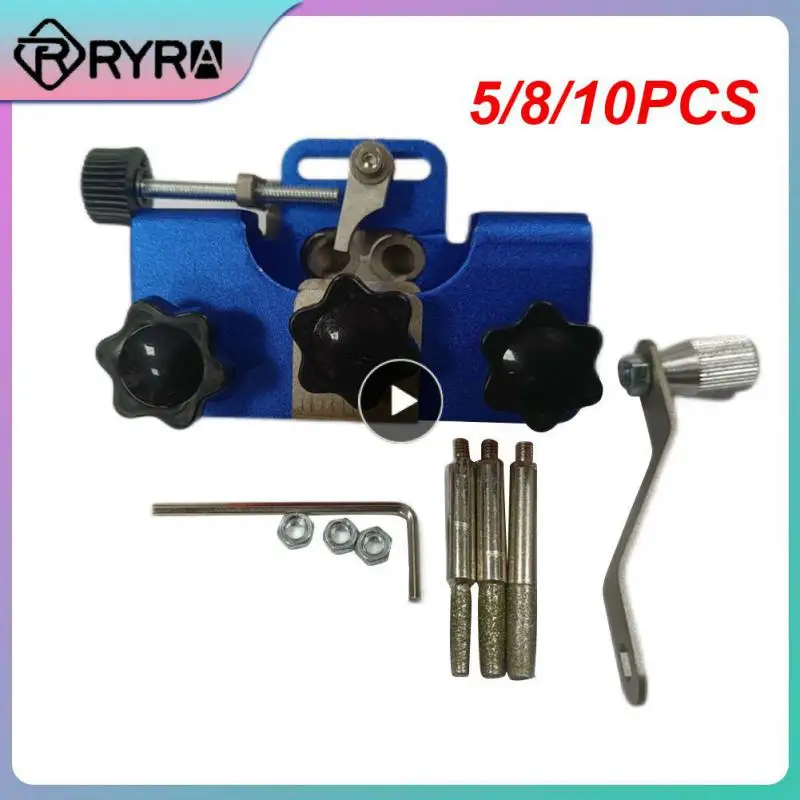 

5/8/10PCS Chainsaw Sharpeners Easy To Use Stainless Steel Alloy Chain Saw Sharpeners Universal Precise Positioning