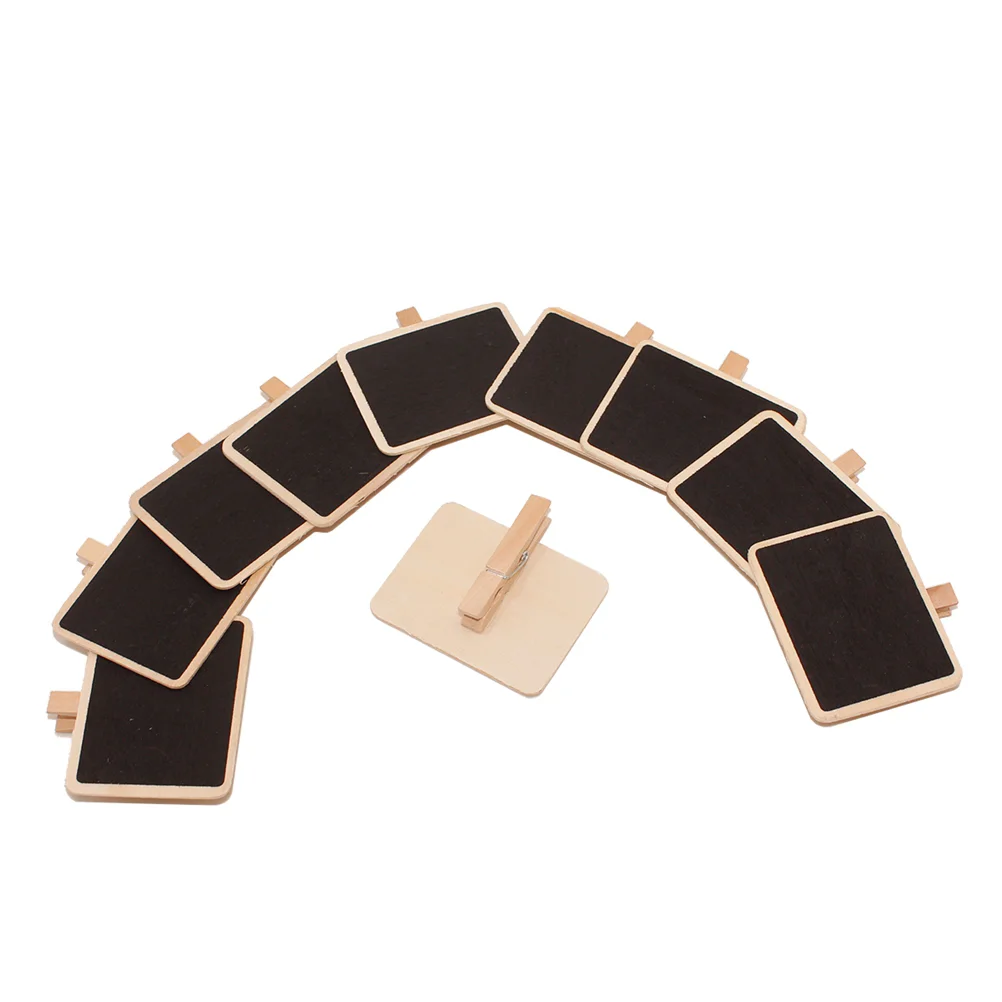 

10PCS Clips Label Chalkboard Blackboard Clips Table Chalkboard Sign Wedding Table Decor Table Numbers Blackboard