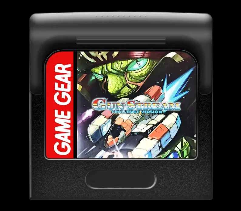 Фото 8-битный игровой картридж GAME GEAR: GUN STREAM CHALLENGE VERSION (английская версия из США! ） №1