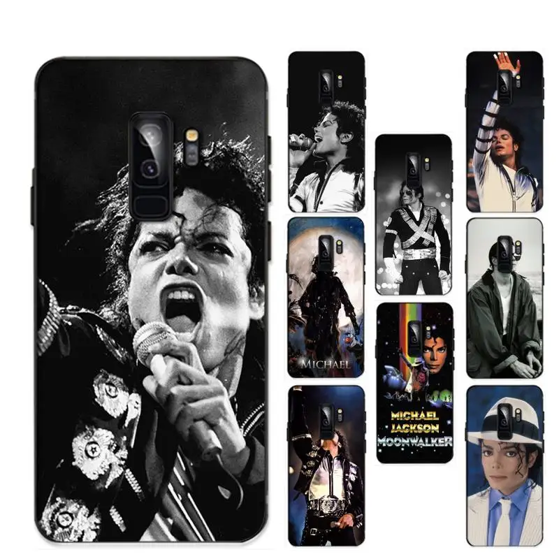 

Michael Jackson Phone Case for Samsung S20 lite S21 S10 S9 plus for Redmi Note8 9pro for Huawei Y6 cover