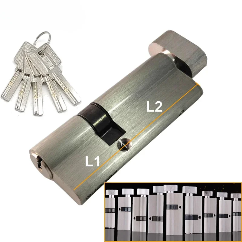 Специальный индивидуальный защитный дверной центр асимметричный латунный