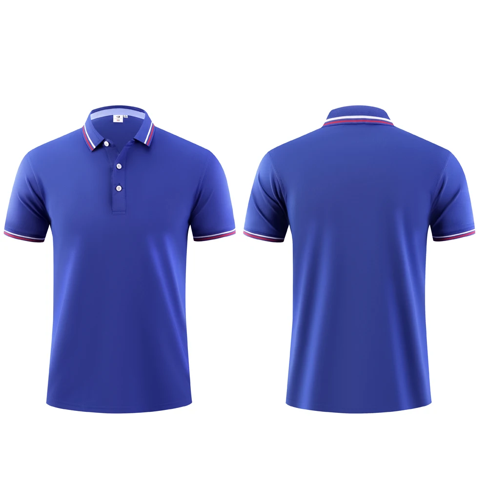 Крутая Летняя мужская недорогая Повседневная рубашка-поло с коротким рукавом