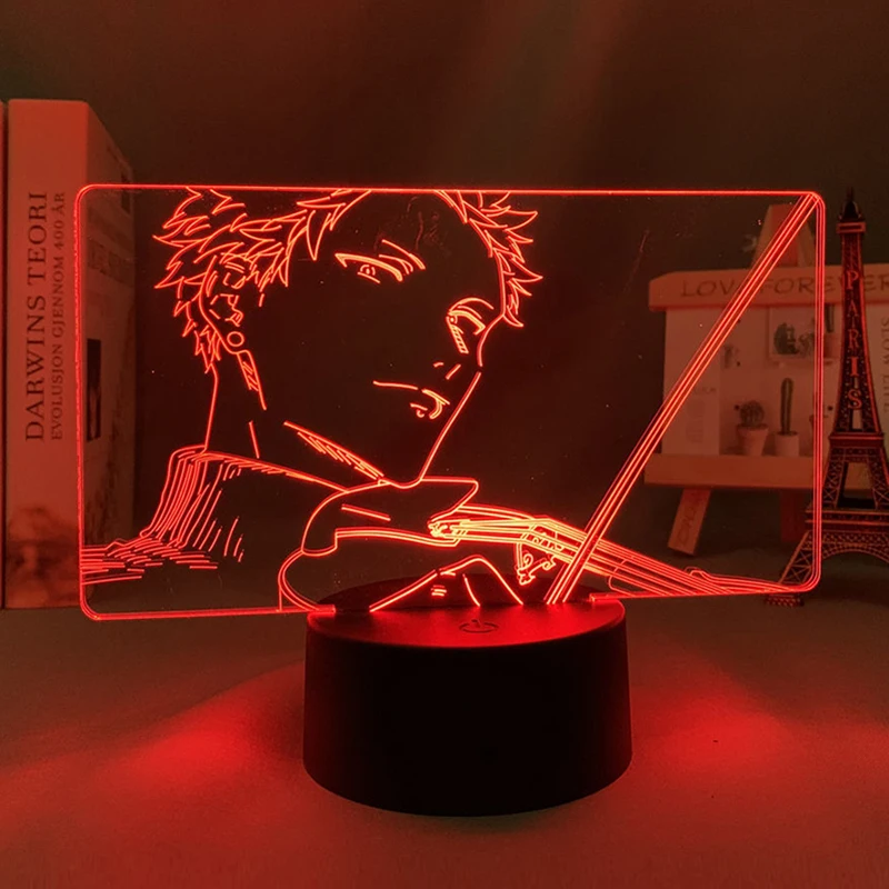 Given 3d Светодиодная лампа BL в стиле аниме Kaji Akihiko для спальни сманжский ночник