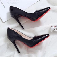 new ultra high heels womens shallow mouth low toe shoes pointed female shoes stiletto work shoes women pumps zapatos de mujer