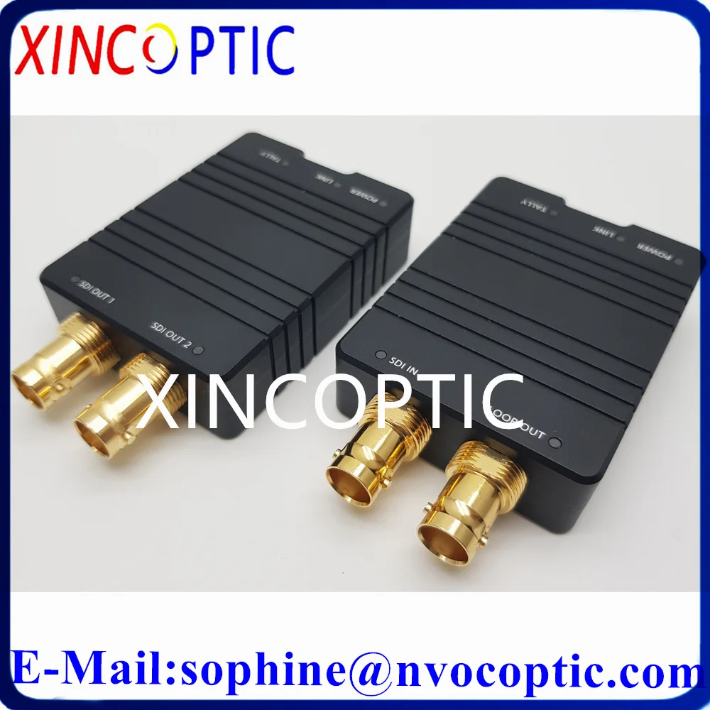 12G-SDI 6G-SDI 3G-SDI HD-SDI Видео в одиночный оптоволоконный преобразователь LC с поддержкой