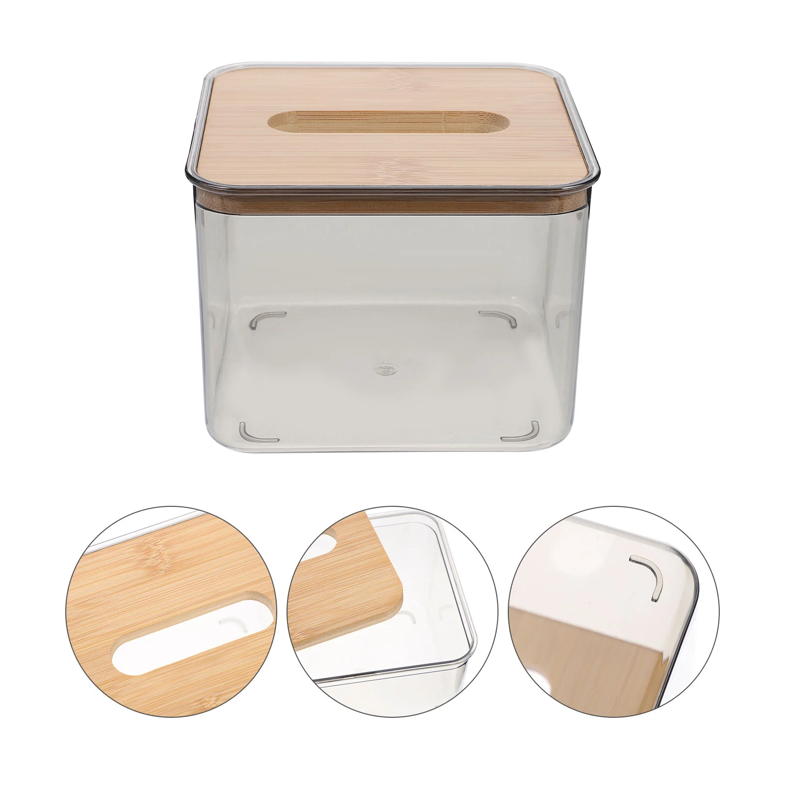 

Paper Bag Napkin Box Office Bamboo Containers Multipurpose Tissue Case The Pet Cover