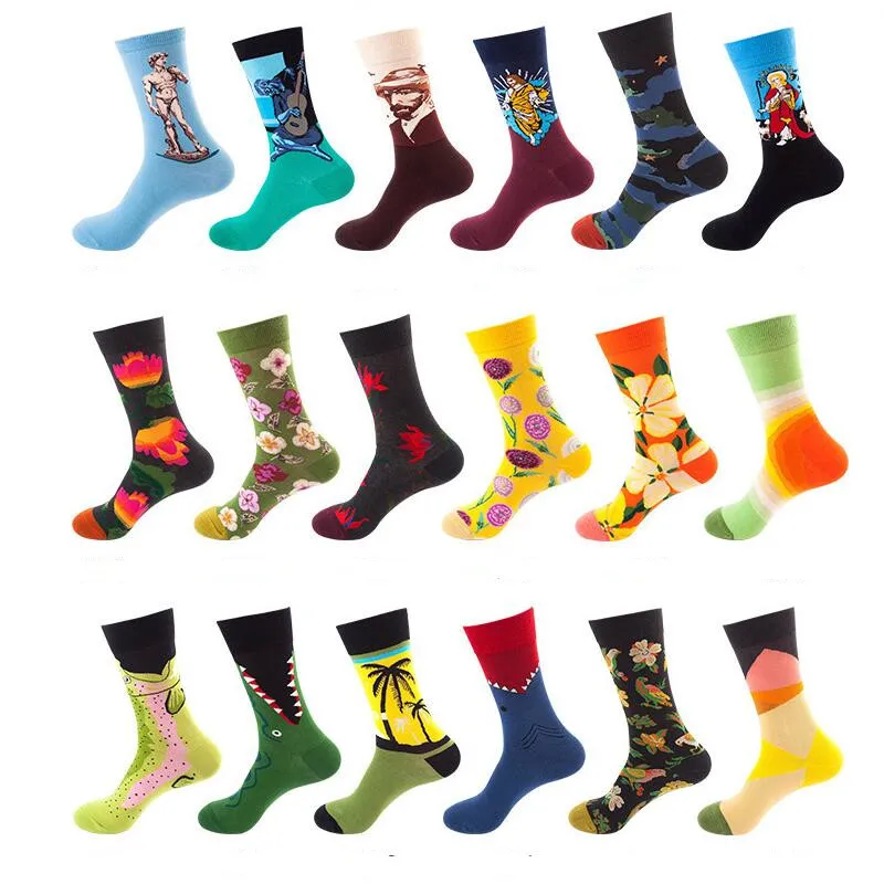 

Hot Girls Joker Hip Hop Cotton Socks For Women Fashion Cartoon Street Ins Style Sock Korean Student Socks For Sporting Gifts