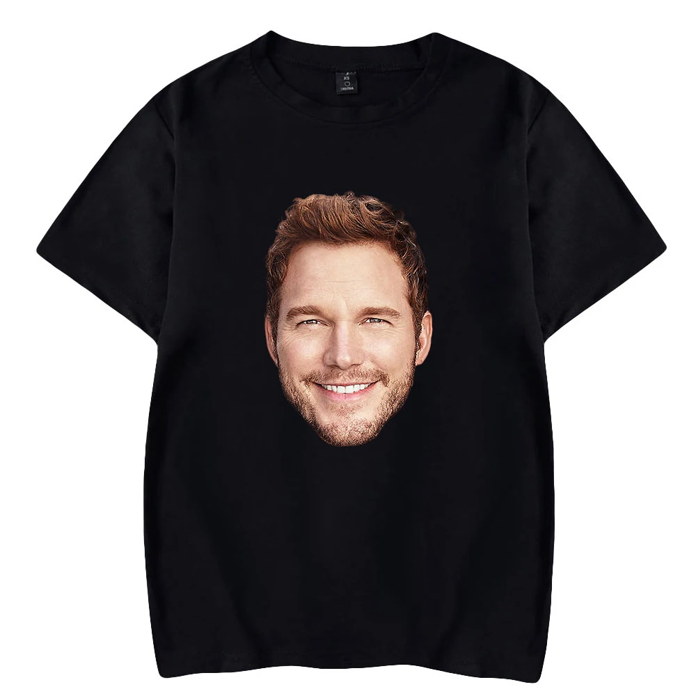 

Chris Pratt Tshirt Unisex Crewneck Short Sleeve Men Women T-shirt American Pop Star Casual Style 2022 Funny Clothes