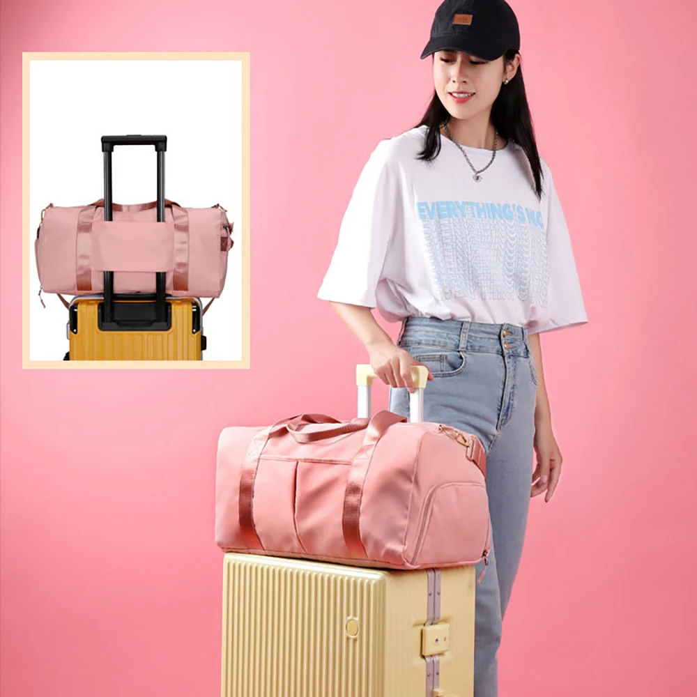 Large-capacity Fitness Bag Dry And Wet Separation Waterproof Sports Yoga Shoulder Handbag Short-distance Travel Bag 2022 New