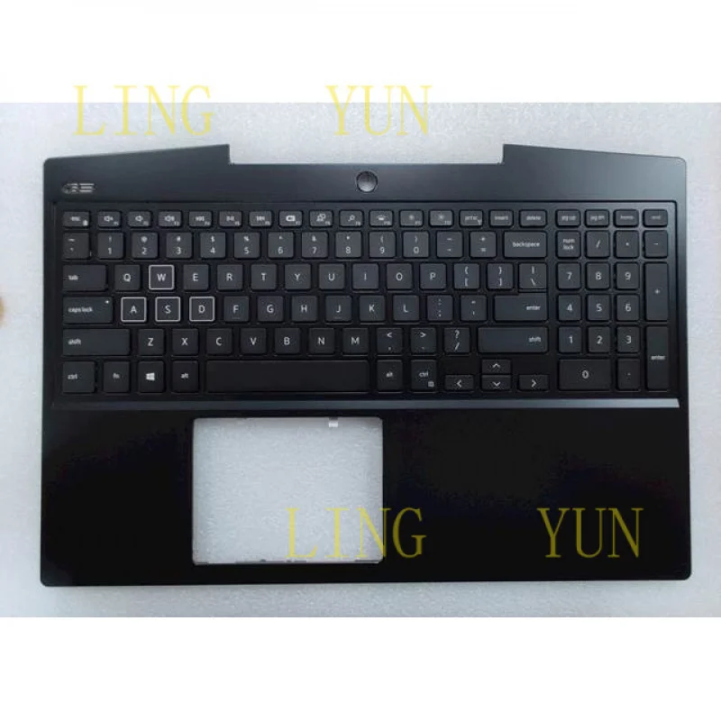Фото Комплект клавиатуры Z для Dell G5 5500 C-shell YN62K, абсолютно новый, официальный оригинал, RGB-подсветка с 4 зонами №1