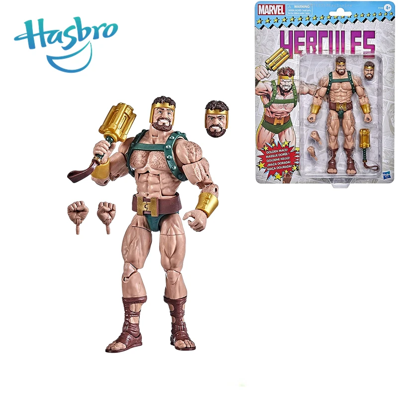 

Женская 6-дюймовая фигурка Hasbro Marvel, Классическая фигурка Marvel Legends Hercules, разноцветная фигурка, коллекционные игрушки для детей