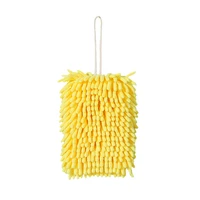 chenille rectangle wiping handball hanging thickened kitchen bathroom quick drying and water absorption microfiber towel