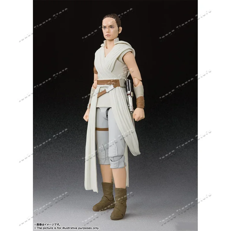 Фото В наличии: Фигурка Bandai SHF S.H.Figuarts STAR WARS: Восхождение Скайуокера - Рей, готовая модель, игрушка-подарок для детей №3