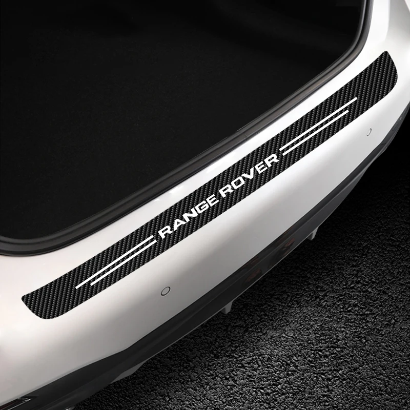 

Car Trunk Door Sill Protection Stickers Cover For Land Rover Range Rover 3 4 L322 L405 Evoque 2002-2017 2018 2019 2020 2021