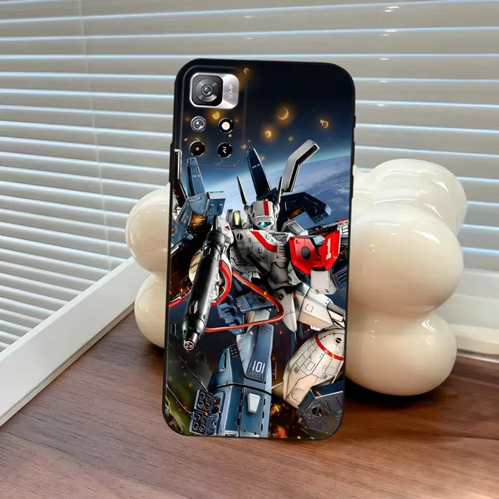 R-Robotech Macross Phone Case For Samsung S25 S24 S23 S22 S21 FE S30 S20 S10 Plus Ultra Lite 5G Silicone Cover