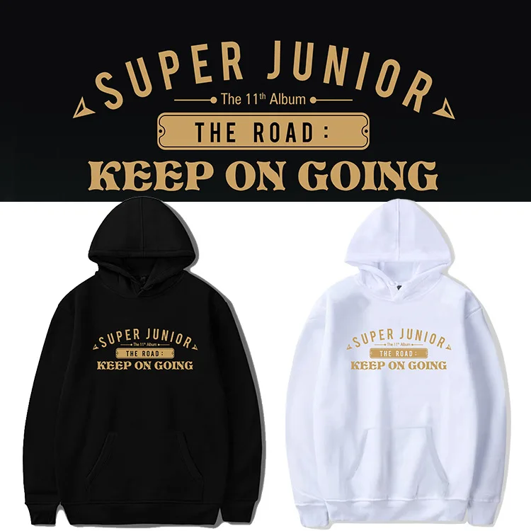 

Толстовка с капюшоном Kpop K-pop SUPER JUNIOR, толстовка с капюшоном в Корейском стиле, толстовки, пуловеры, уличная одежда, толстовки, топы
