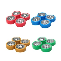 4 pieces rc wheel tires plastic drift tyre for wltoys k999 model buggy diy accs parts