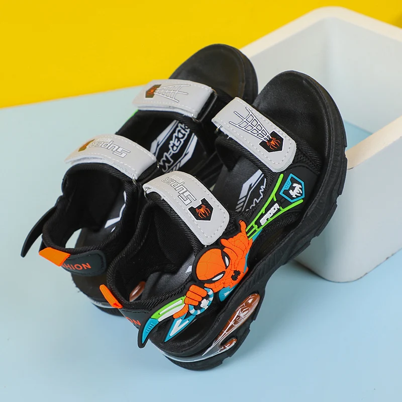 Boys' Sandals Summer Children's Shoes Fashion Light Soft Flat Shoes Preschool Girls' Sandals Baby Casual Beach Children's Shoes