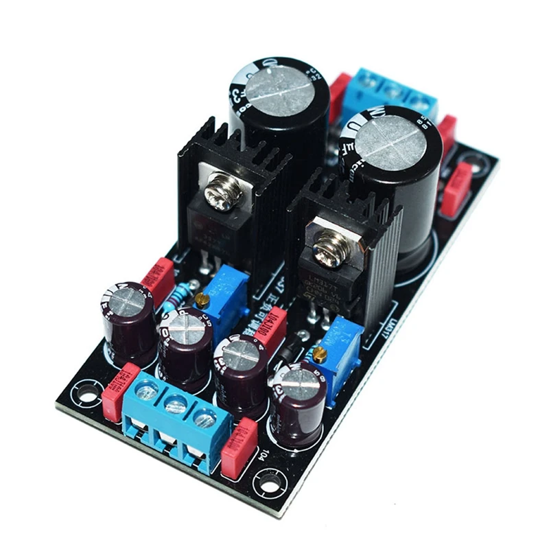 

AYHF-LM317 LM337 DC Adjustable Regulated Power Supply Module Board Positive And Negative Adjustable